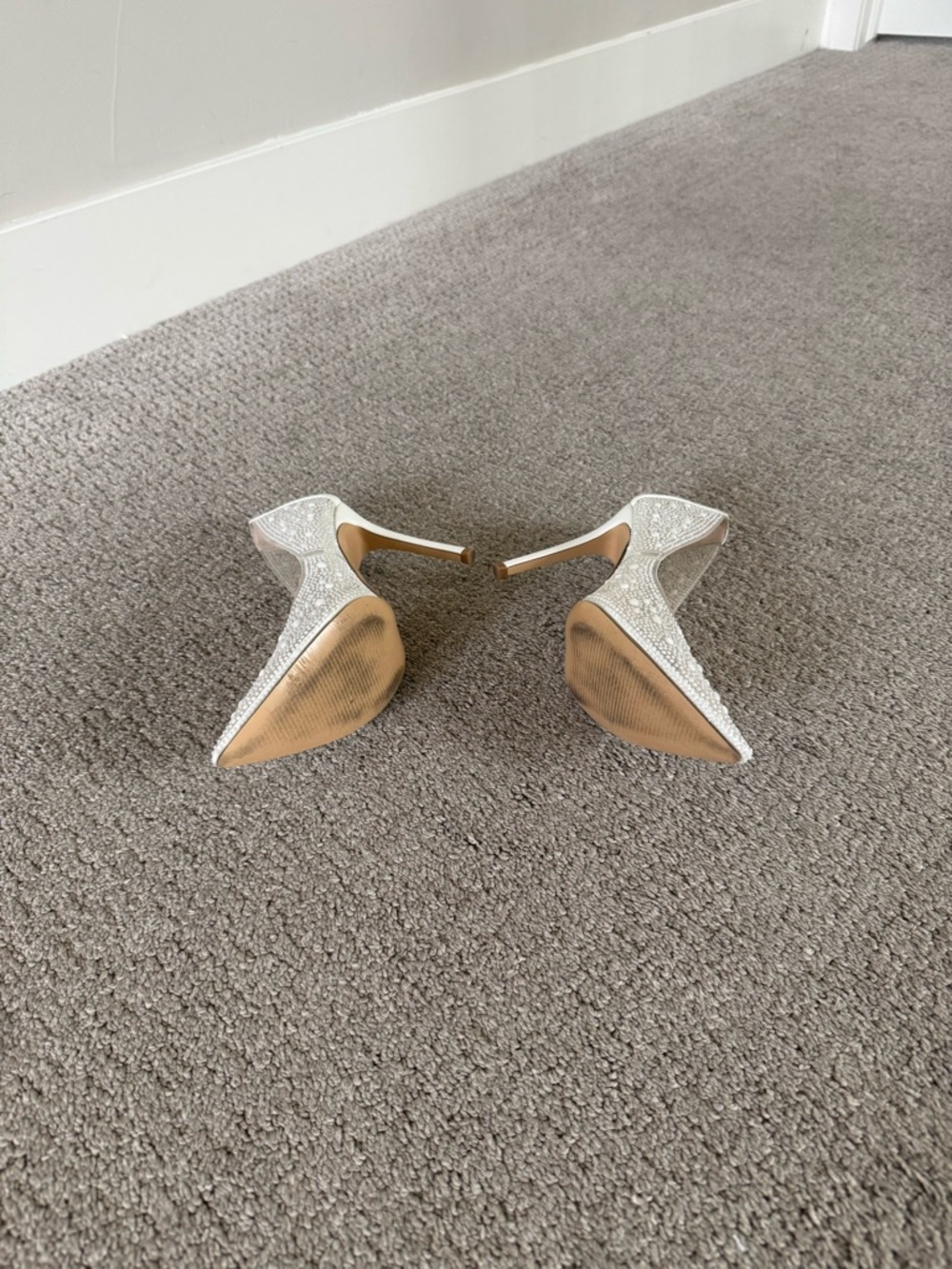 Steve Madden EVELYN-P CLEAR Heels - Picture 4 of 8
